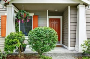 red door home